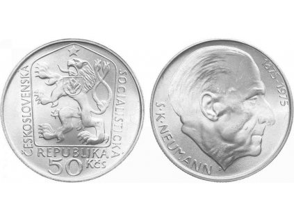 50 Kčs 1975 - Stanislav Kostka Neumann