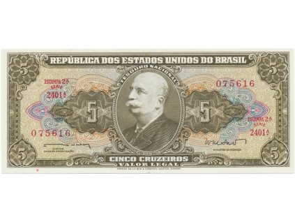 27315 27315 brazilie 5 cruzeiros 1962 p 176a