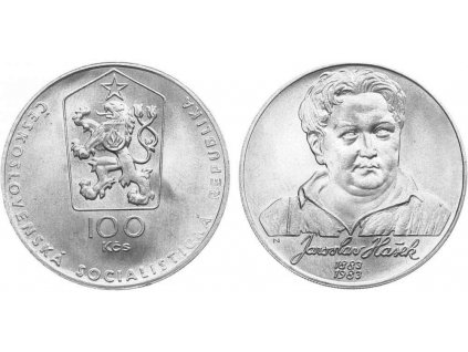 2772 2772 2772 100 kcs 1983 jaroslav hasek