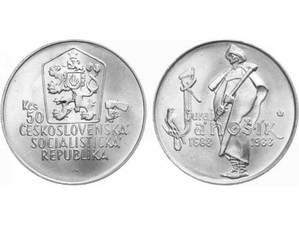 2838 2838 50 kcs 1988 juraj janosik