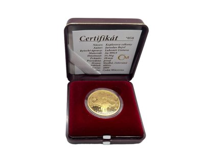 Medaile 2009 - Keplerovy zákony, PROOF