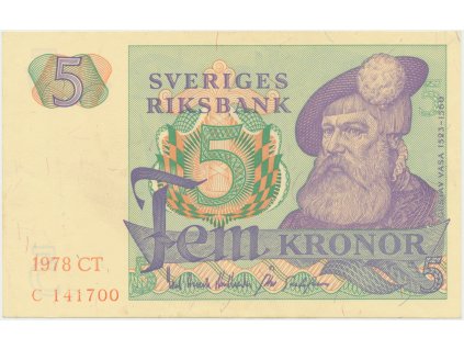 28887 28887 28887 svedsko 5 kronor 1978 p 51d