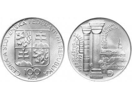 2904 2904 100 kcs 1993 brevnovsky klaster