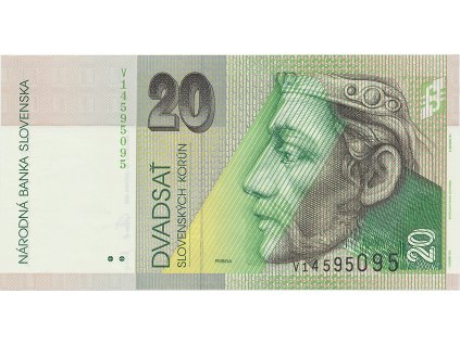 20 Koruna / 20. 10. 2006, série V, Hej.SK48a1V, BHK.SK7gV