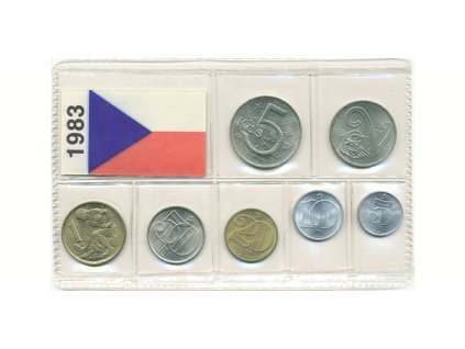 3159 3159 rocnikova sada minci 1983