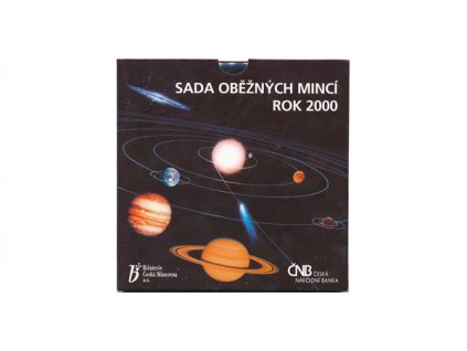 Ročníková sada mincí 2000, vesmír