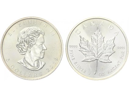33747 33747 kanada 5 dollars 2019 maple leaf