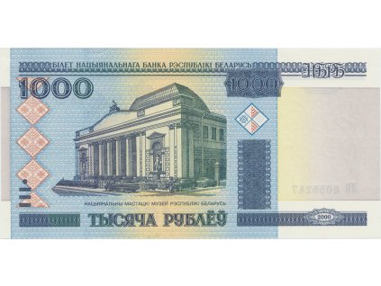 Bělorusko, 1000 Rubl 2000, P.28b