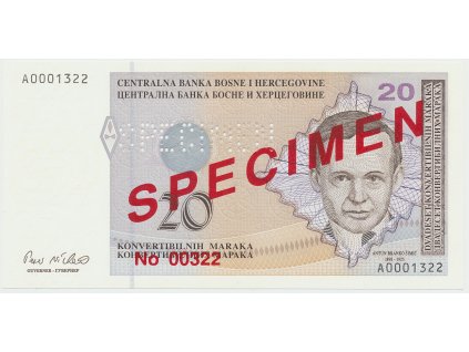 34359 bosna a hercegovina 20 konvert marka 1998 anulat specimen p 65s