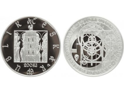 3570 3570 200 kc 2010 sestrojeni staromestkeho orloje proof