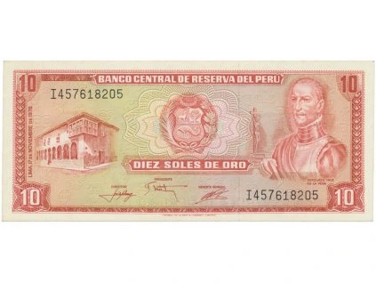 40047 40047 40047 peru 10 soles de oro 1976 p 112