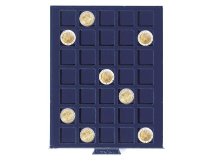 40578 1 smart coin box with 35 square compartments up to 27 mm o