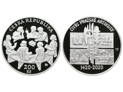 41115 200 kc 2020 ctyri prazske artikuly proof
