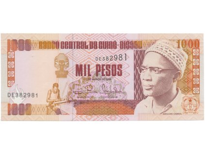 42813 42813 guinea bissau 1000 pesos 1993 p 13b