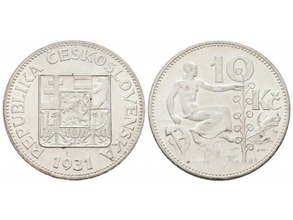 10 koruna 1931