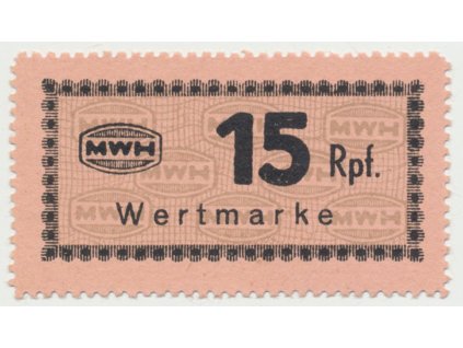 Holleischen (Holýšov) - MWH, 15 Reichspfennige b.d., Grab.Ho11