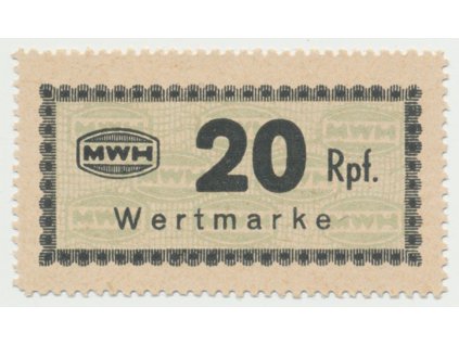 Holleischen (Holýšov) - MWH, 20 Reichspfennige b.d., Grab.Ho12