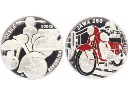500 Kč 2022 - Motocykl Jawa 250, PROOF