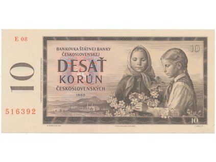45597 45597 ceskoslovensko 10 koruna 1960 serie e hej 97ce
