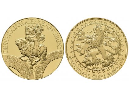 48392 48392 medaile 2005 desetidukat ceske republiky