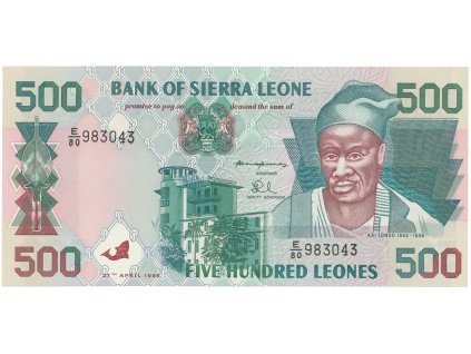 48862 48862 sierra leone 500 leones 1995 p 23a
