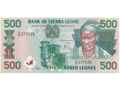 48865 48865 48865 sierra leone 500 leones 1998 p 23b