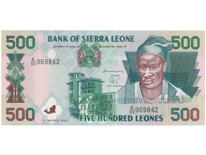 48868 sierra leone 500 leones 2003 p 23c