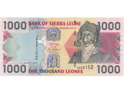 Sierra Leone, 1000 Leones 2006, P.24c