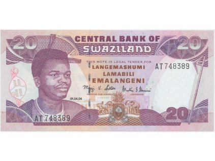 48991 svazijsko 20 emalangeni 2004 p 30b