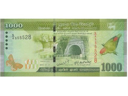 49036 49036 49036 sri lanka 1000 rupees 2010 p 127a
