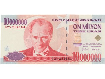 49087 49087 turecko 10 000 000 lira 1999 p 214