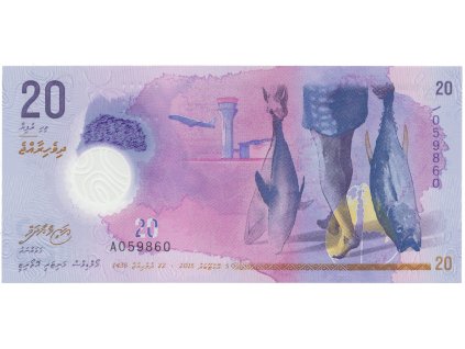49486 maledivy 20 rufiyaa 2015 plastova p 27