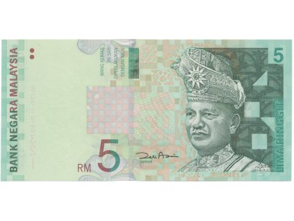 49498 49498 malajsie 5 ringgit 2001 p 41a