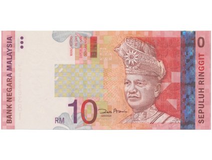 Malajsie, 10 Ringgit (2001), P.42d