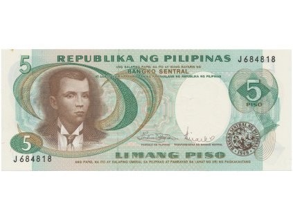 49669 filipiny 5 piso 1969 p 143b