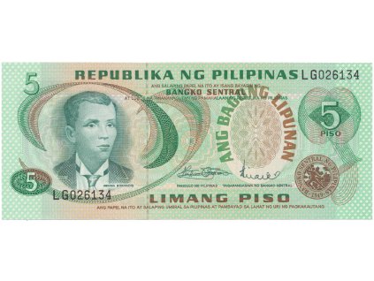 49672 filipiny 5 piso 1970 p 148