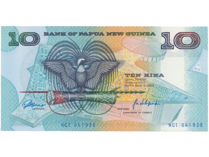 49774 49774 papua nova guinea 10 kina 1988 nct p 9a
