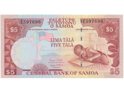 Samoa, 5 Tala (2002), P.33b