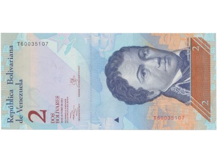 50035 50035 venezuela 2 bolivares 2013 p 88f