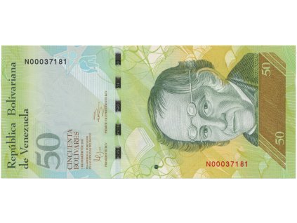 50056 50056 venezuela 50 bolivares 2011 p 92e