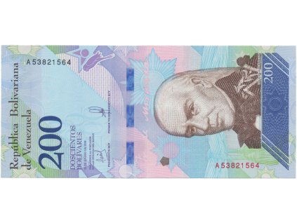 50116 50116 venezuela 200 bolivares 2018 p 107a
