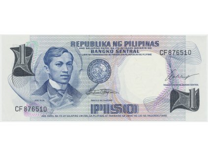 50881 filipiny 1 piso 1969 p 142a