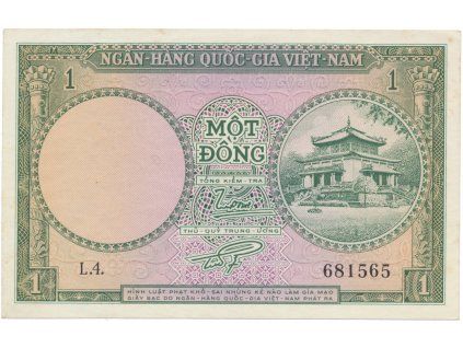 50941 50941 jizni vietnam 1 dong 1956 p 1
