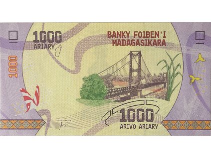 Madagaskar, 1000 Ariary (2017), P.100