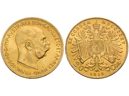 20 Koruna 1915 - novoražba