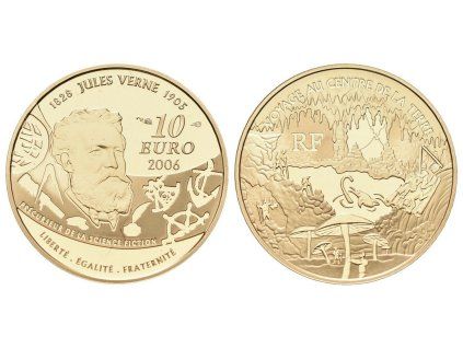 52414 52414 francie 10 euro 2006 cesta do stredu zeme