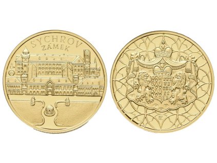 52554 medaile 2011 zamek sychrov