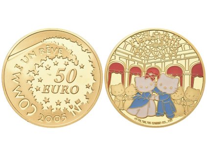 Francie, 50 Euro 2005 - Hello Kitty