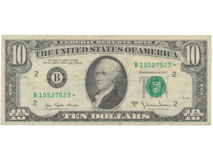 52707 usa 10 dollars 1977a nahradni serie pick 464br