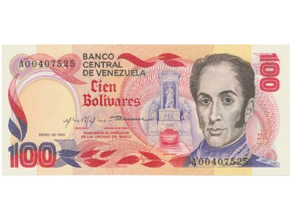 52761 venezuela 100 bolivares 1980 p 59